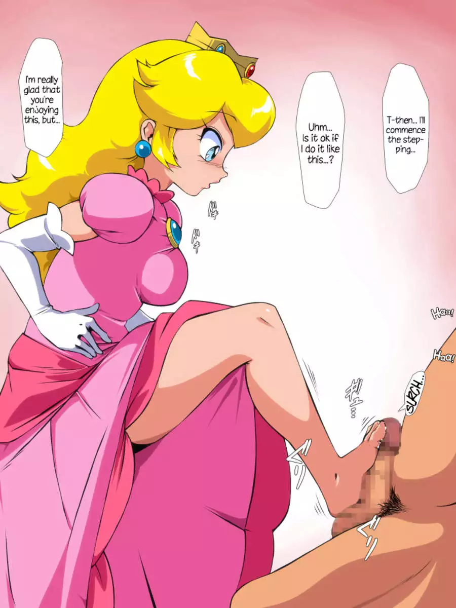 Princess Peachy Butt and Princess Flowery Hole