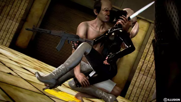 Female Spy Force Fight