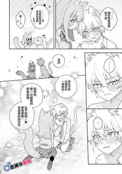 [pink carrot (usachanGET)] ♂ ga Uke. Neko-chan x Neko-kun | 吃掉小公貓。小貓咪X貓同學 [Chinese] [橄榄汉化组]