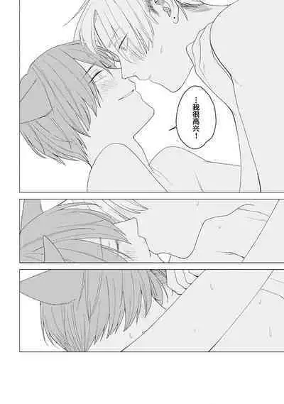 恋爱中的猫咪想被抚摸