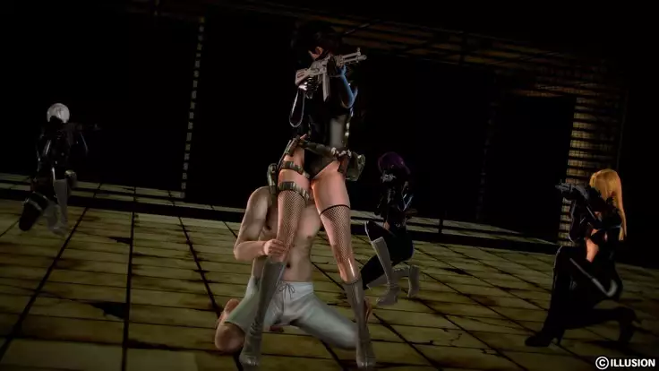 Female Spy Force Fight