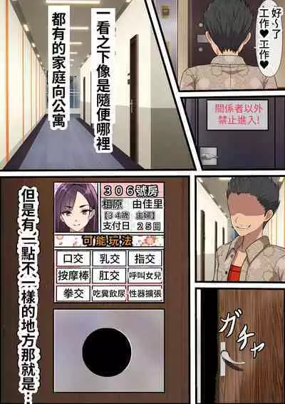 Yachin o Karada de Harau Fuuzoku Mansion no Kanrinin ni Natta Kekka | 成為以身體支付房租的風俗公寓管理員的結果