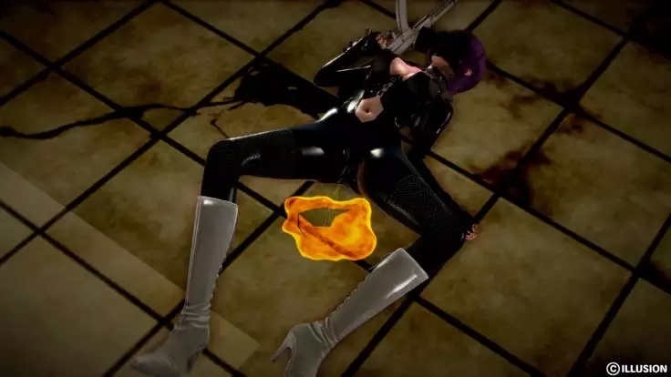 Female Spy Force Fight