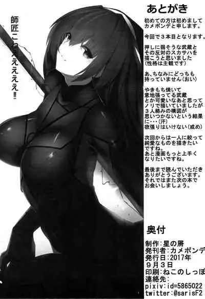 (CT30) [Hoshi no Kuzu (Kameponde)] Dochira ga Osuki? (Fate/Grand Order) [Chinese] [黎欧x新桥月白日语社汉化]