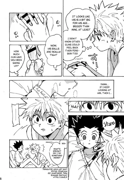 (C93) [Watagashi Maker (Tomiko)] Wakage no Itari | Verdant Youth (Hunter x Hunter) [English] {Chin²}