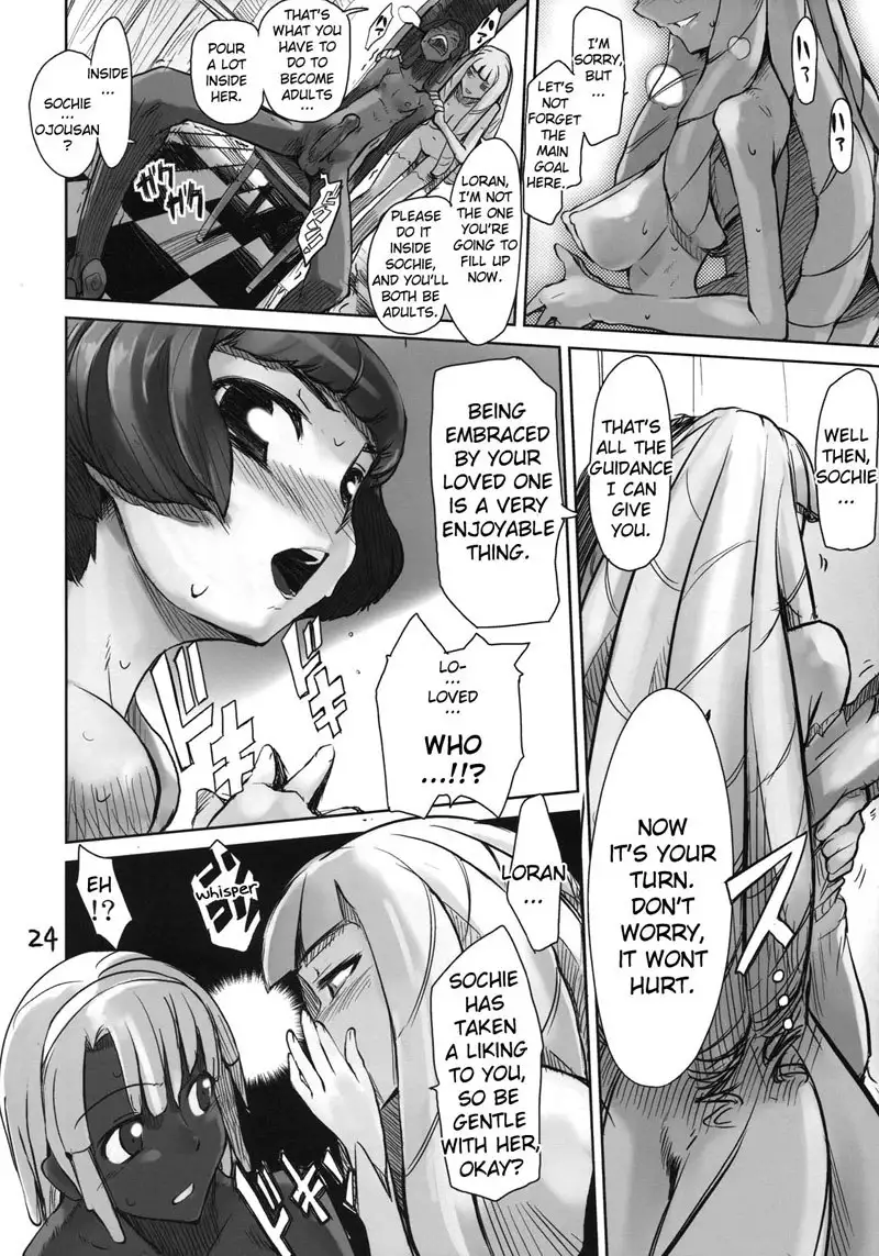 Moustache of White Doll