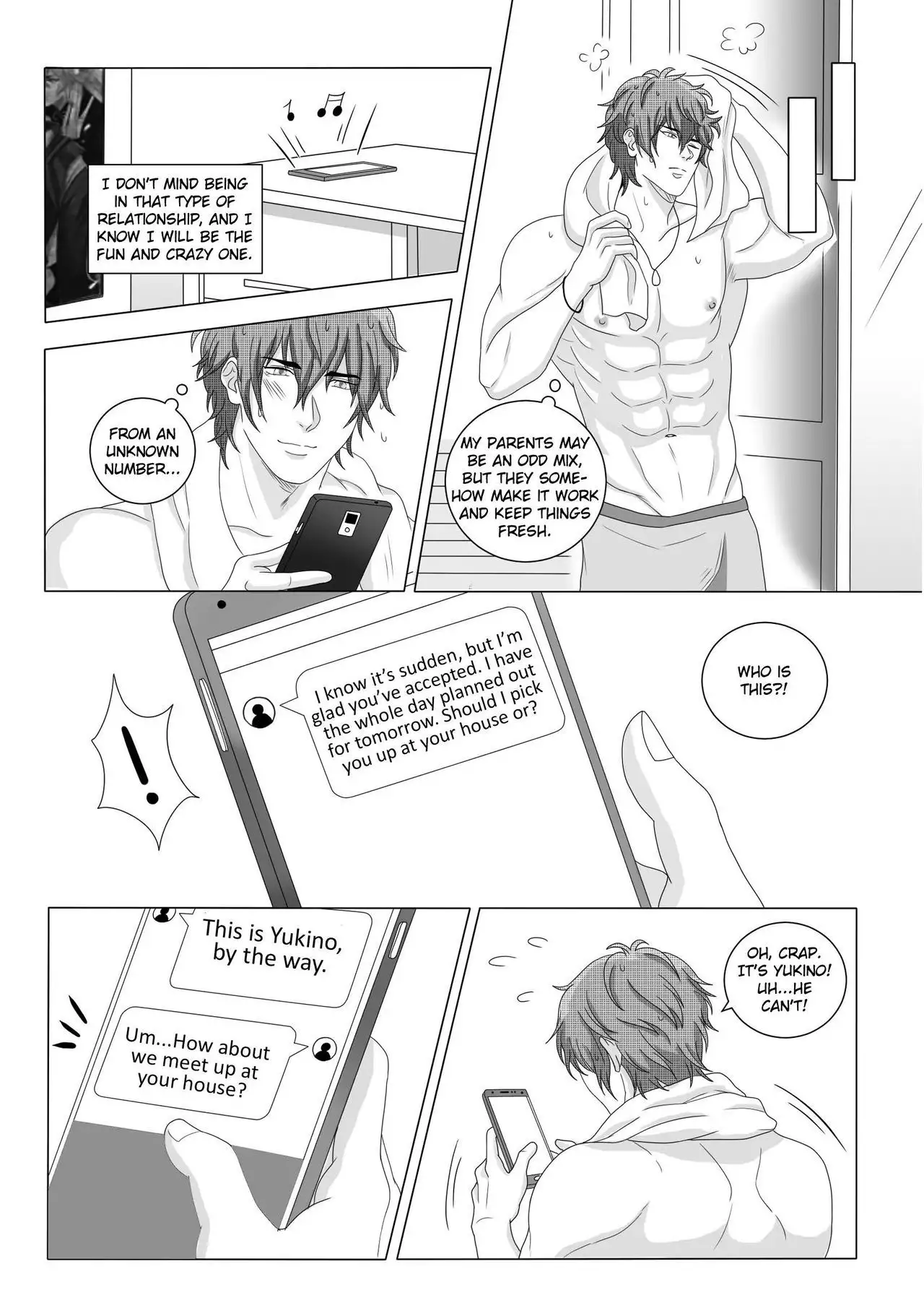 Fujoshi Trapped in a Seme's Perfect Body 3, 4